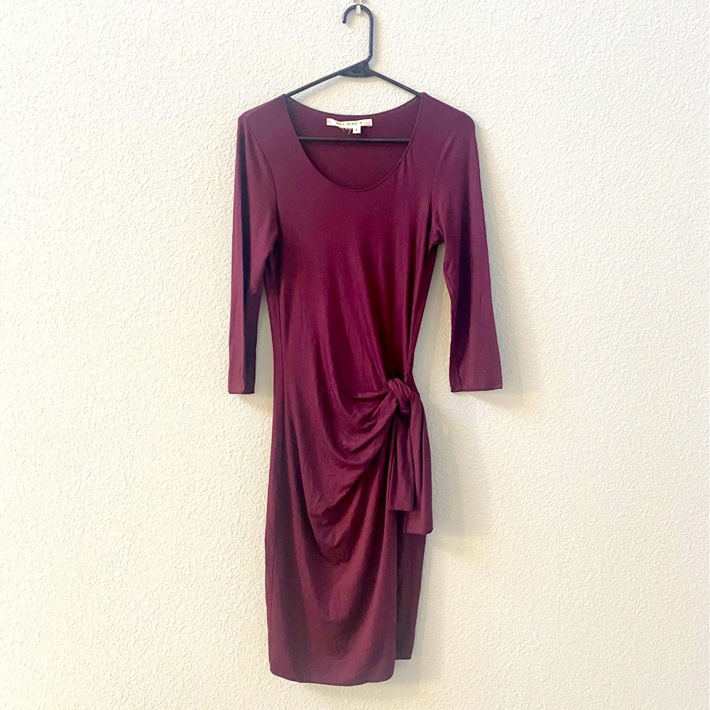 Max Studio Burgundy Dress